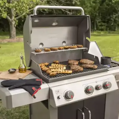 Houtskool barbecue
